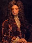 Sir Godfrey Kneller Portrait of John Vanbrugh Sweden oil painting artist